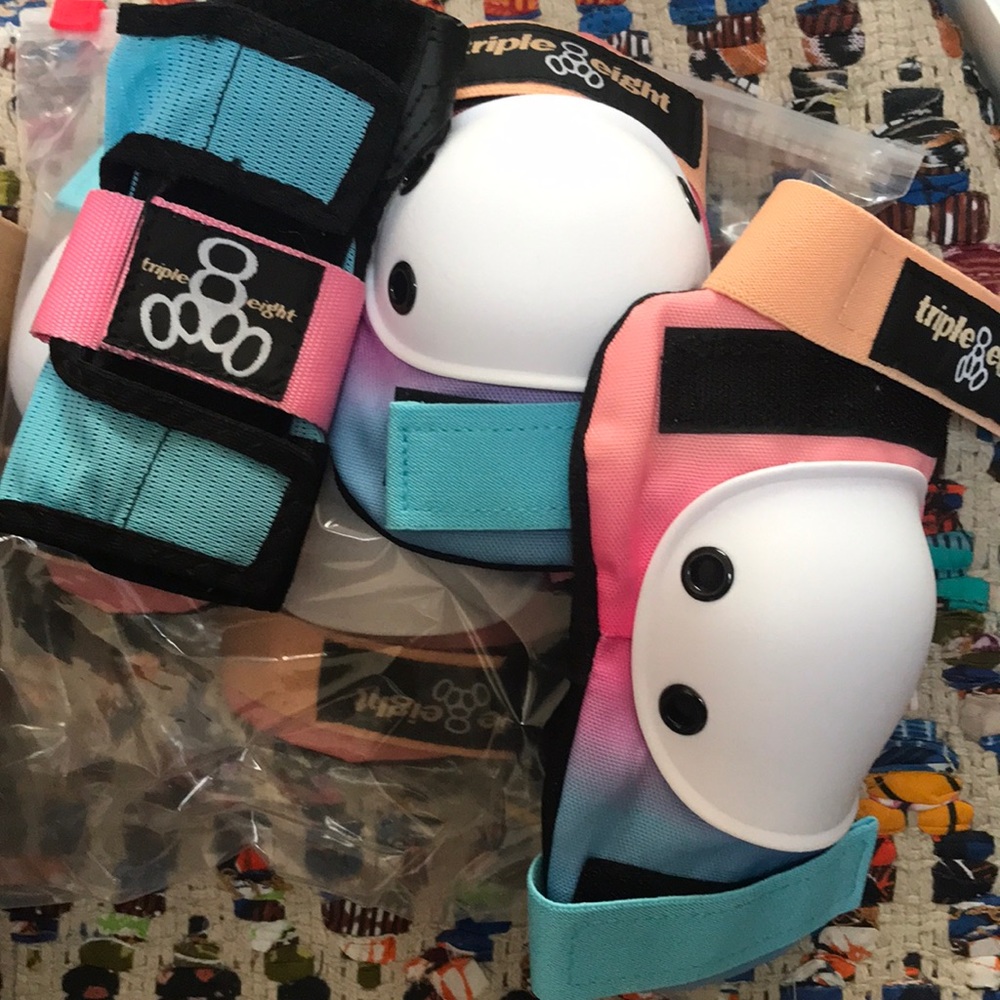 New triple eight skate pads